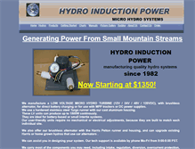 Tablet Screenshot of homehydro.com